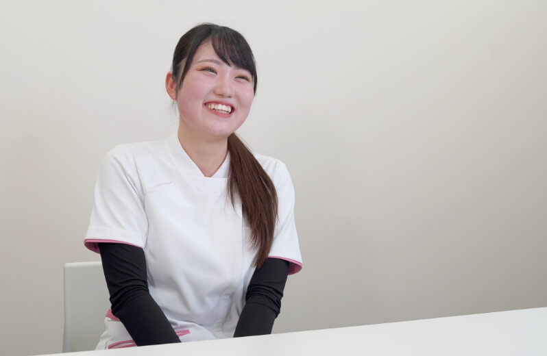 皆さん優しいので、楽しく働くことができています。