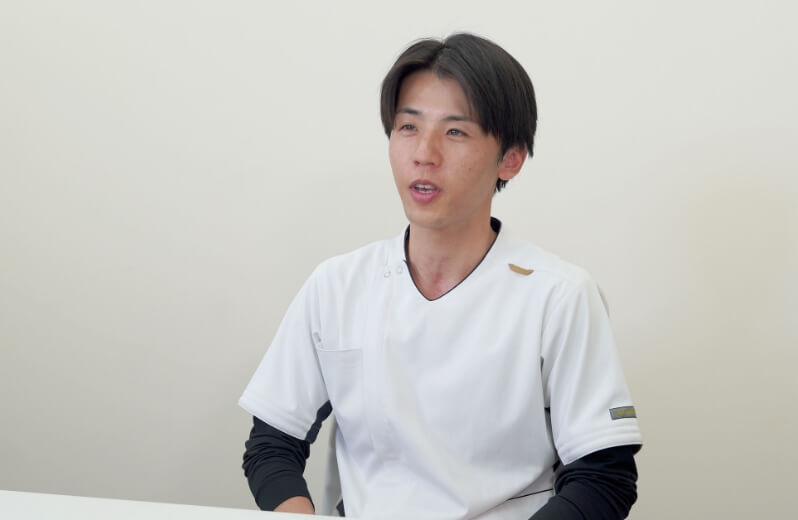 やりがいを持って働くことができています。